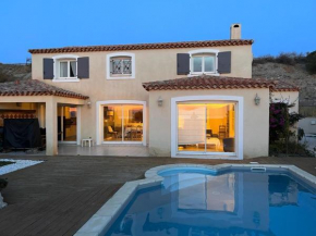 Villa piscine privée superbe Vue Etang Leucate 8JBART580